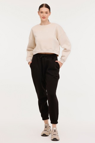 Lotto W-leblanc C Neck Swt 4pr Bej Kadın Sweatshirt 000000000101925209 Bej