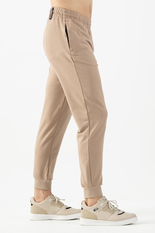 Maraton Sportswear Comfort Erkek Ribana Paça Basic Açık Vizon Eşofman Altı 21625-açık Vizon Açık Vizon