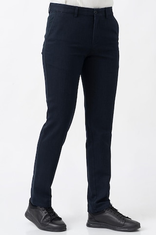 White Stone Medellín P1007 Cosmos Slim Fit Likralı Pantolon Mavi-mavi Mavi