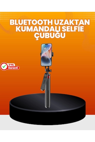 Ayarlanabilir Telefon Tripodu Selfie Stick Çok Açılı Çekim