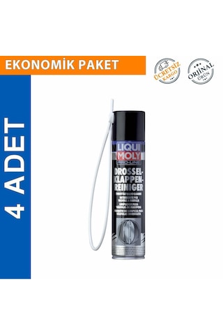 Liqui Moly Boğaz Kelebeği Temizleyici Sprey 400 Ml 4 Adet 5111