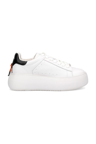 Lufian 121230031 Marcella Kadın Hakiki Deri Klasik Sneaker Krem Krem