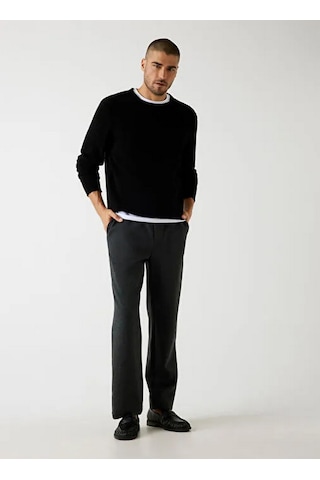 Guess M5br35z2zk2 Ls Cn 3d Guess Logo Erkek Sweatshirt Siyah