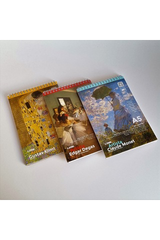 Lems Artista Monet 200 G A5 40 Sy. Mukavva Eskiz Defteri