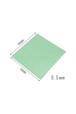 Wozlo 0 5mm 100x100mm Chipset Soğutucu Termal Pad Cep Telefonu Notebook Ps4 Ps5 Yeşil 6w/m K