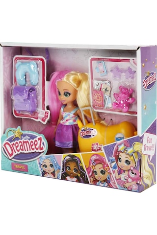 Mini Bebek Ve Aksesuarlı Seyahat Seti 12 Cm Bavullu Koleksiyonluk Figür