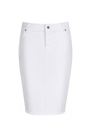 Trender 1736 Beyaz Kadın Etek 27kr27000005