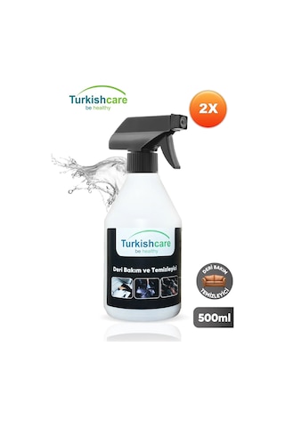 Deri Bakım Ve Temizlik Spreyi 500 Ml. İkili Set Renksiz