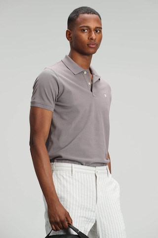 Lufian Erkek Laon Spor Polo Yaka T-Shirt 627111040091 Toprak Kahverengi