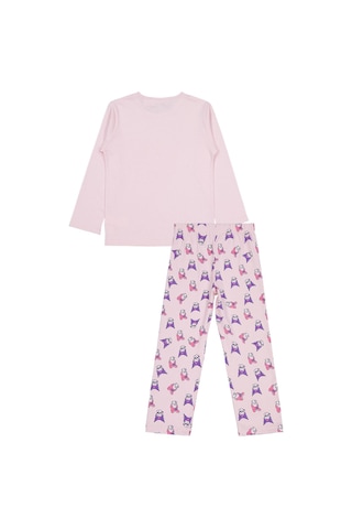 Kuromi 10-13 Yaş Pijama Takımı - Pembe 22330205725W3