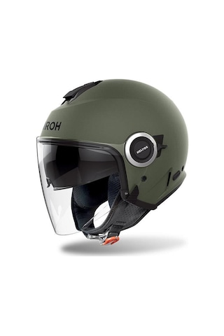 Airoh Helyos Military Motosiklet Kaskı Yeşil