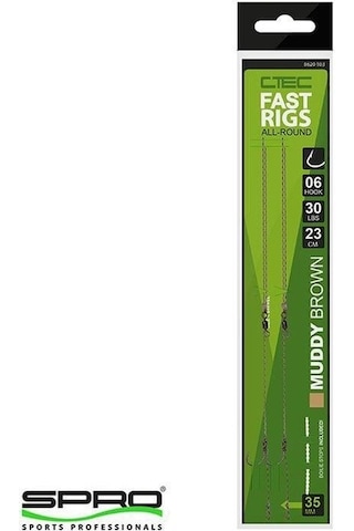 Spro Fast Rigs Muddy Hazır İğne Takımı 02 1/2