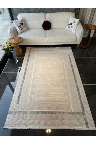 Still Halı Salon, Oturma, Yatak Odası Halısı Desen Kodu 77955-030 Bej