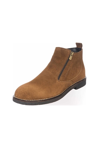 45-46-47-48-49-50 Numara Cs101 Tarçın Süet Üst Kalite Kauçuk Taban Vip Büyük Numara Erkek Bot Tarçın