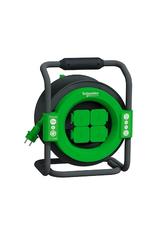 Schneider Thorsman Pro Kablo Makarası IP44 HO7 VVF 3G1.5 25MT Kablo Topraklı - IMT33147