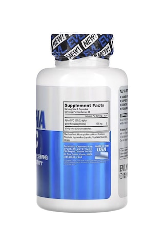 Evl Nutrition Alpha Gpc 60 Kapsül