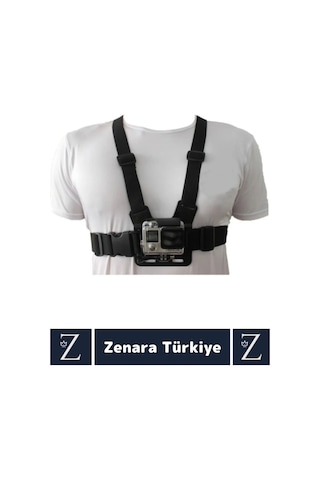 Tüm Modellerle Uyumlu Bisiklet Tırmanış Outdoor Ayarlanır Aksiyon Kamerası Göğüse Sabitleme Kemeri Çok Renkli