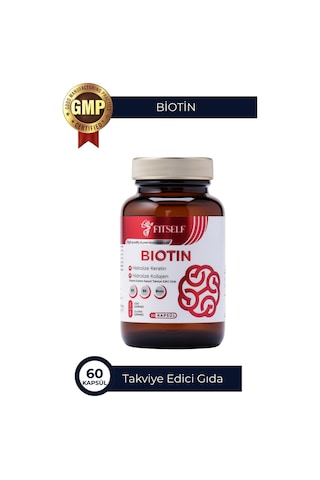 Fitself Biotin Hidrolize Keratin 60 Kapsül Fitself Biotin Hidrolize Keratin 60 Kapsül