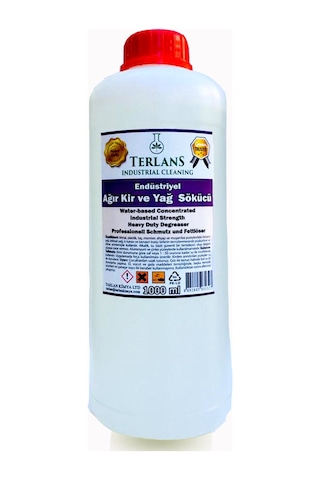 Terlans Ağır Kir Ve Yağ Sökücü 1000 Ml Heavy Duty Degreaser