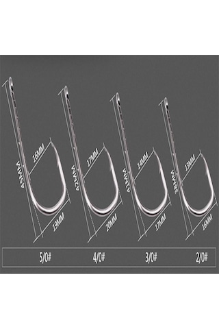 Ftk 50 Adet Balıkçılık Kanca Sazan Balıkçılık Aksesuarları Fly Fshing Halkalı Yüksek Karbon Çelik Dikenli Kanca
