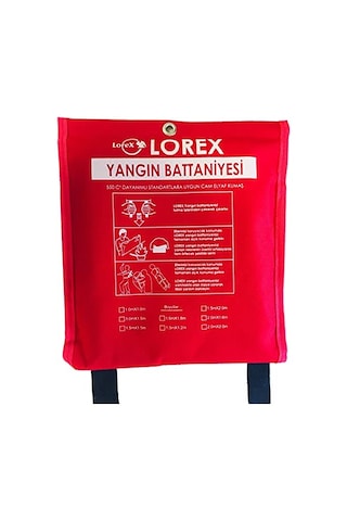 Battaniyesi 100cm X 100cm Çantalı Kırmızı