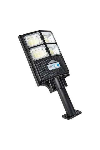 120w Güneş Enerjili Led Sokak Lambası Su Geçirmez, Sensörlü, Kumandalı