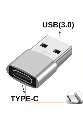 Usb Type-c Çevirici Otg Veri Aktarıcı Usb - Type C Dönüştürücü