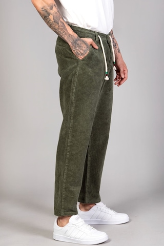 Little Cup Jeans Co Erkek Haki Baggy Fit Rahat Kalıp Kadife Pantolon