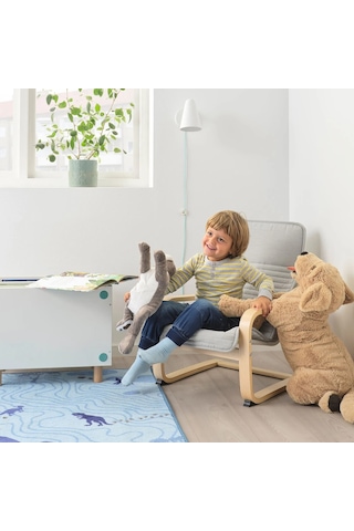 Ikea Bej Konforlu Berjer Koltuk - Çocuk Koltuğu