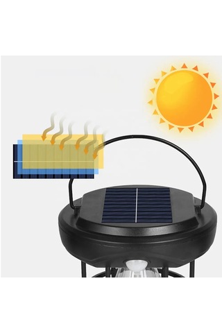 Or-t66 Hareket Sensörlü Su Geçirmez Solar Bahçe Aydınlatma Duvar Lambası Diğer