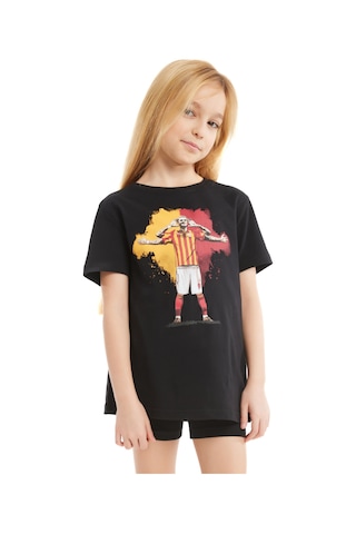 Gsstore Galatasaray Çocuk Icardi T-shirt C232261 Siyah