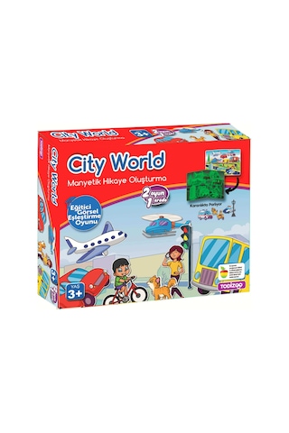 Todizoo City World Manyetik Oyuncaklar Hikaye Oluşturma