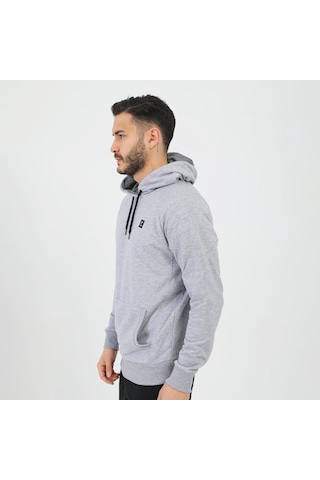 Joma Gri Melanj Erkek Günlük Sweatshirt Hoody Limit 4241303 001
