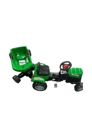 Pilsan Power Pedallı Big Trolley Traktör 07-320 Beyaz