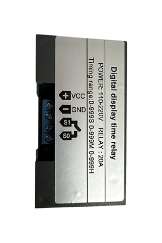 T3230 220v 20a Programlanabilir Dijital Led Ekranlı Zamanlayıcı Gecikme Rölesi - Döngüsel Zaman Ayarlı Kontrol Kartı