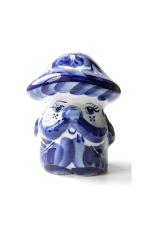 Terehoff Porselen Mantar Gzhel Tuzluk 322197423 Mavi