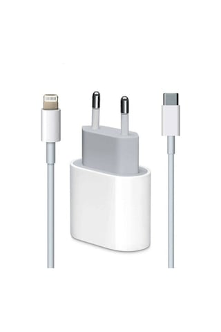 20W Hızlı Şarj Aleti Seti 20W Adaptör Usb-C Kablo