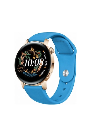 Huawei Watch Gt3 42mm / Gt2 42mm Uyumlu Yumuşak Soft Yüksek Kalite Spor Silikon Kordon
