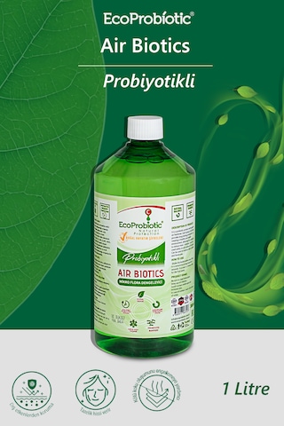 Probiyotikli Air Biotics Koku Giderici Sprey Hava Temizleyici Doğal Temiz Ekolojik Ortamlar 1l