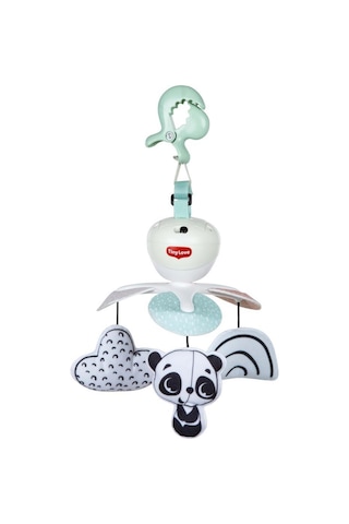 Tiny Love 0-3 Yaş Müzikli Sevimli Panda Dönence Beşik Ve Bebek Arabası Oyuncağı Black & White Koleksiyonu