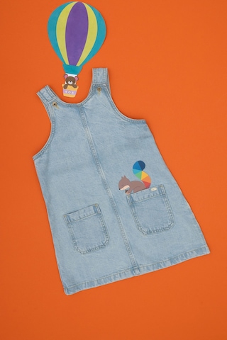 U.s. Polo Assn. Kız Çocuk Açık Mavi Elbise Jean 50304272-dn0021 Lıght Blue