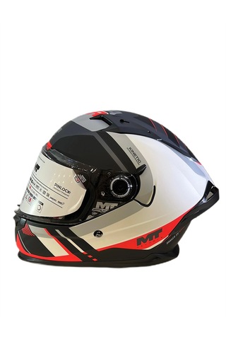 Mt Helmets Braker SV İnception B5 Kapalı Motosiklet Kaskı Mat Kırmızı