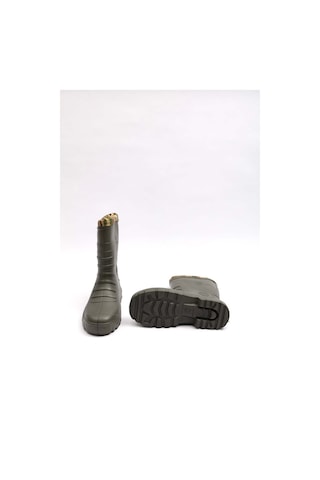 Gezer Kışlık Erkek Çoraplı Kısa Fır Çizme Gc7kmm.00361.02.065.4d Yeşil