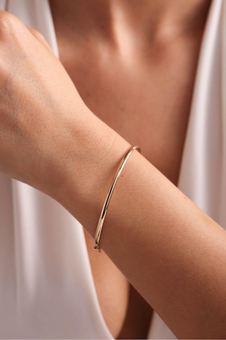 Gianfranco Parlak Bilezik Altın Sarı Altın