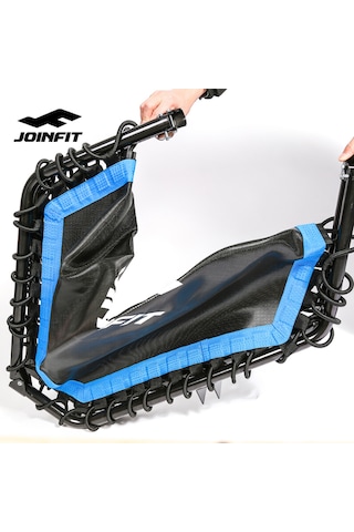 Joınfıt Katlanabilir Tutunmalı Fitness Trambolin Mavi