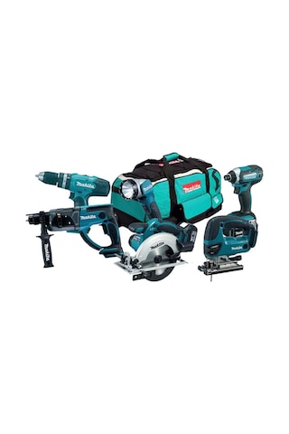 Makita DLX6068PT Li-ion Akülü Makina Seti