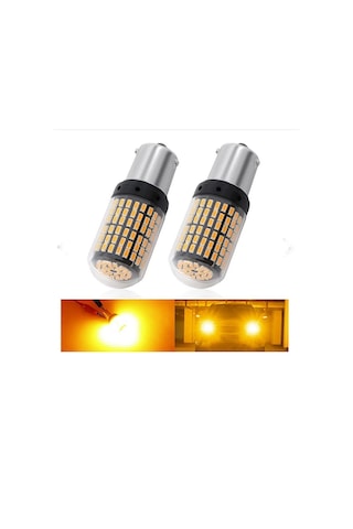 144 Ledli 93 Tek Duy Ampul Yüksek Kalite Turuncu