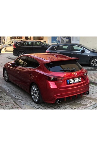 Mazda 3 Hb Spoiler Fiber