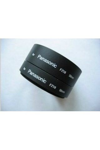 Panasonic Lumix Fz18 Fz35 Fz38 için 58 MM Adaptör Tüp