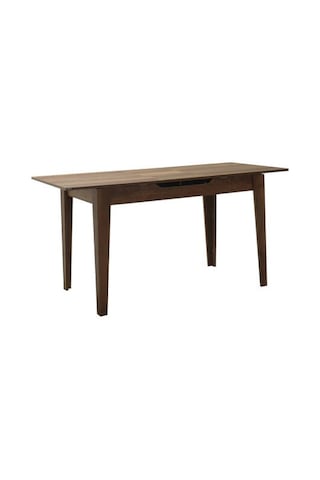 Açılır Mutfak Masası - Koyu Ceviz Oslo Ceviz 120-150x75x70 Cm Ceviz